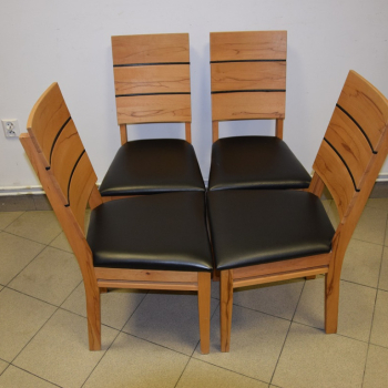 Ogłoszenie - krzesła 4 sztuki - jak nowe - Warmińsko-mazurskie - 220,00 zł