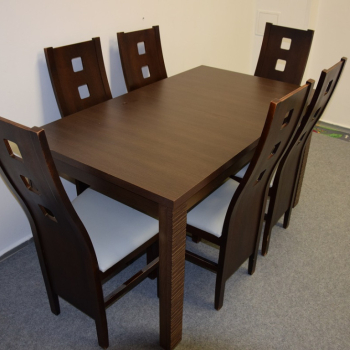 Ogłoszenie - stół rozkładany i 6 krzeseł - Warmińsko-mazurskie - 820,00 zł