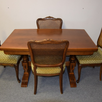 Ogłoszenie - stół rozkładany i 4 krzesła - Olsztyn - 1 680,00 zł
