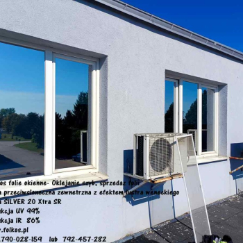 Ogłoszenie - Folie okienne Białołęka Tarchomin, Żerań -Oklejamy balkony, okna, drzwi, witryny, ścianki biurowe - Folkos folie - 175,00 zł