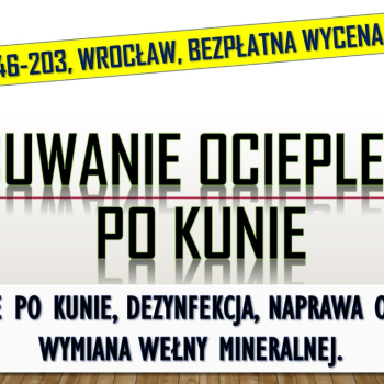 Ogłoszenie - Naprawa, ocieplenia, izolacji, tel. 504-746-203, Wrocław, po kunie, wełny mineralnej cena - Wrocław