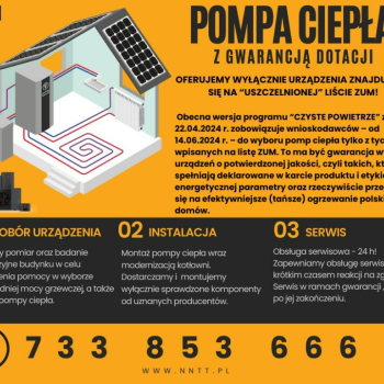 Ogłoszenie - Pompa Ciepła - Grodków - 15 000,00 zł
