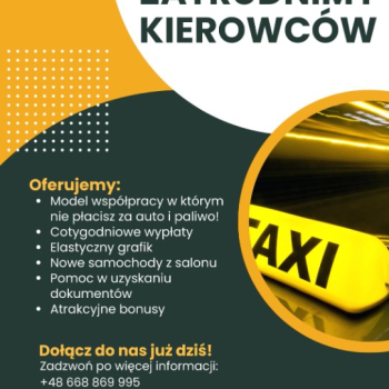 Ogłoszenie - Kierowca kategorii B - Warszawa - 4 500,00 zł