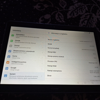 Ogłoszenie - Tablet Huawei Mediapad T3 10 model AGS-WQ9 - Lublin - 350,00 zł