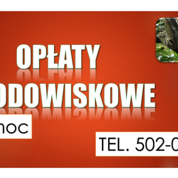 Ogłoszenie - Szkolenie Opłaty za korzystanie ze środowiska, obliczanie, cennik, tel. 504-746-203, ochrona środowiska - Wrocław