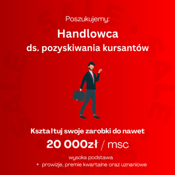 Ogłoszenie - Koordynator ds. Pozyskiwania Klientów - Podkarpackie - 5 000,00 zł