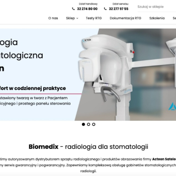 Ogłoszenie - Biomedix - radiologia dla stomatologii - Zabrze