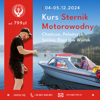 Ogłoszenie - Kurs sternik motorowodny - Podkarpackie - 799,00 zł