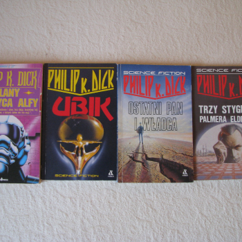 Ogłoszenie - Philip K. Dick 4 książki SF - Ubik, Klany… 3 Stygmaty… Ostatni pan... - 79,00 zł