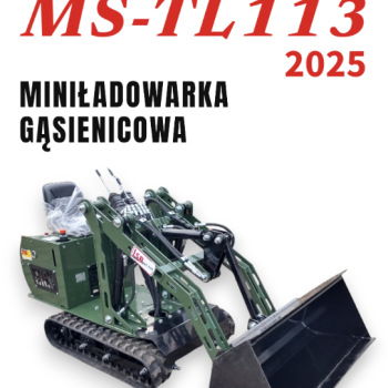 Ogłoszenie - Mini Ładowarka gąsienicowa MS-TL113 JSB - Nowa 2025 - Kujawsko-pomorskie - 25 999,00 zł