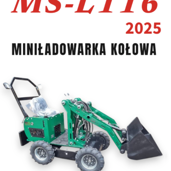 Ogłoszenie - Mini Ładowarka Kołowa MS-L116 JSB - Nowa 2025 - Toruń - 25 999,00 zł