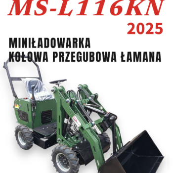 Ogłoszenie - Mini Ładowarka kołowa przegubowa łamana MS-L116KN JSB - Nowa 2025 - Toruń - 31 400,00 zł