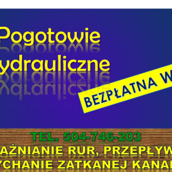 Ogłoszenie - Przepychanie WC, toalety, tel. 504-746-203, Wrocław. przetykanie, pogotowie hydrauliczne.  Zatkana toaleta?