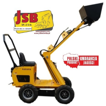 Ogłoszenie - Mini Ładowarka kołowa z prostym ramieniem MS-L113FS JSB - Nowa 2025 - 26 999,00 zł