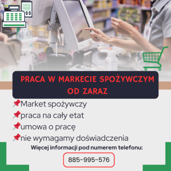 Ogłoszenie - Praca w markecie, Dino Polska S.A., Kudowa Zdrój - Wrocław