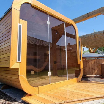 Ogłoszenie - Sauna ogrodowa nowoczesna przeszklona - Opole - 52 900,00 zł