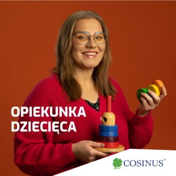 Ogłoszenie - Rekrutacja na kierunek Opiekunka Dziecięca w szkole Cosinus