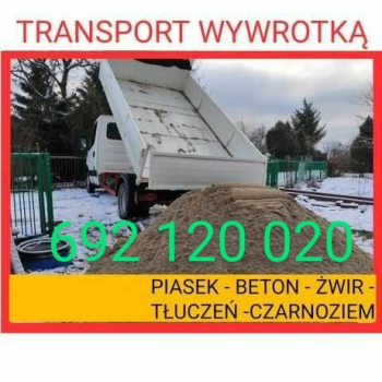 Ogłoszenie - Sprzedaż piasek kruszywa Rzeszów Tyczyn tel 692120020 - Podkarpackie - 22,00 zł