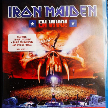 Ogłoszenie - Polecam Znakomity Koncert Blu Ray IRON MAIDEN Live Santiago-Chile - Śląskie - 85,00 zł