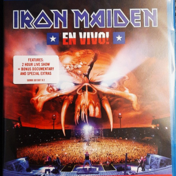 Ogłoszenie - Polecam Znakomity Koncert Blu Ray IRON MAIDEN Live Santiago-Chile - Śląskie - 85,00 zł