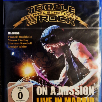 Ogłoszenie - Polecam Koncert Michael Schenker Temple of Rock Live In Madrid Blu-Ray - Śląskie - 83,00 zł