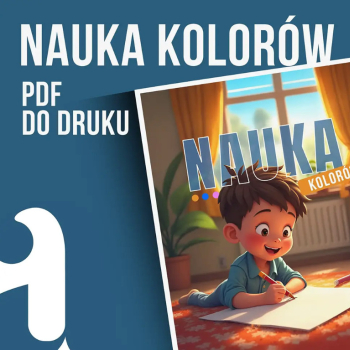 Ogłoszenie - Nauka Kolorów dla Dzieci do Druku PDF – Edukacyjne Karty - Toruń - 15,00 zł