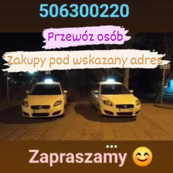 Ogłoszenie - Taxi RafTaxi (Wyrzysk) - 8,00 zł