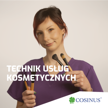 Ogłoszenie - Rekrutacja na kierunek Technik Usług Kosmetycznych w szkole Cosinus