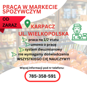 Ogłoszenie - Praca w markecie, Dino Polska S.A., Karpacz ul. Wielkopolska - Dolnośląskie