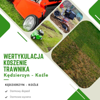 Ogłoszenie - Wertykulacja trawnika, koszenie i usługi glebogryzarką - Kędzierzyn-Koźle - Kędzierzyn-Koźle