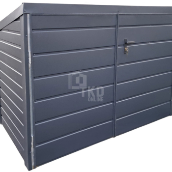 Ogłoszenie - Box rowerowy - schowek Moto-Box 1,9x1,1m - antracyt TKD330 - Łódzkie - 3 950,00 zł