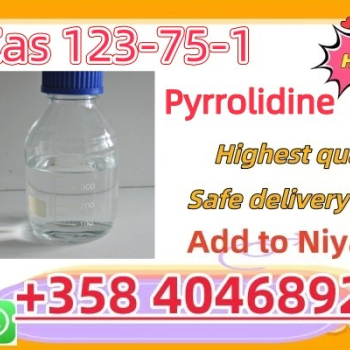 Ogłoszenie - Cas 123-75-1 Pyrrolidine Liquid 99% Purity Large With Free Shipping - Zagranica - 12,00 zł