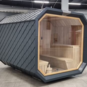 Ogłoszenie - Sauna ogrodowa nowoczesna z przedsionkiem ATTEKA - Opolskie - 59 900,00 zł