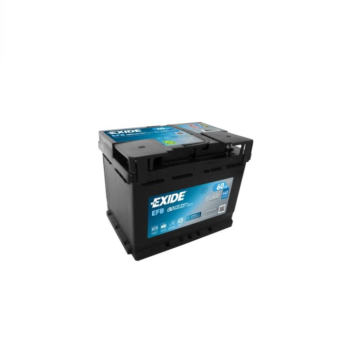 Ogłoszenie - Akumulator 60Ah 640A Exide Start Stop Efb El600 Prawy Plus - 460,00 zł