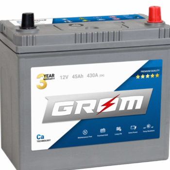 Ogłoszenie - Akumulator 45Ah 430A Grom Premium Japan Prawy plus - Starogard Gdański - 320,00 zł