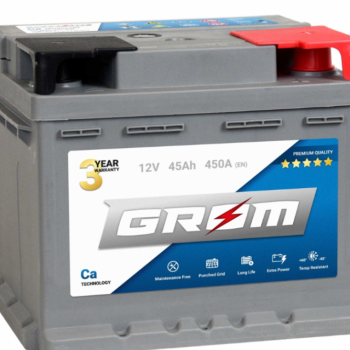 Ogłoszenie - Akumulator 45Ah 450A EN Grom Premium - Starogard Gdański - 320,00 zł
