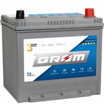 Ogłoszenie - Akumulator 65Ah 670A EN Japan Grom Premium - Starogard Gdański - 390,00 zł
