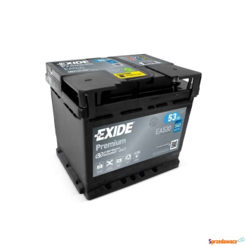 Ogłoszenie - Akumulator Exide Premium 53Ah 540A EA530 prawy plus - Częstochowa - 300,00 zł