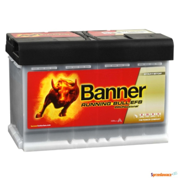 Ogłoszenie - Akumulator 75Ah 700A Banner Running Bull Pro 57511 EFB - Częstochowa - 589,00 zł