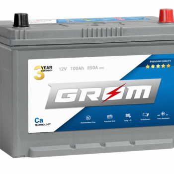 Ogłoszenie - Akumulator Grom Premium 100Ah 850A Japan Prawy plus - Ostrów Wielkopolski - 580,00 zł