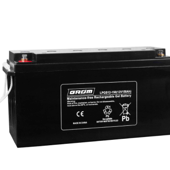 Ogłoszenie - Akumulator żelowy 150Ah 12V GROM CHOPINA 1 696x685x321 - Płock - 1 250,00 zł