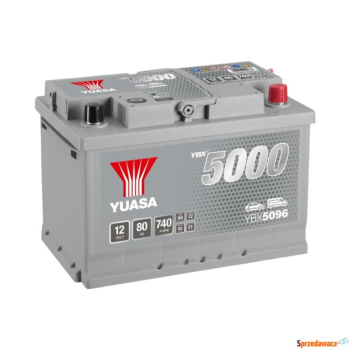 Ogłoszenie - Akumulator 12V 80Ah 740A Yuasa Silver Prawy Plus - Częstochowa - 449,00 zł