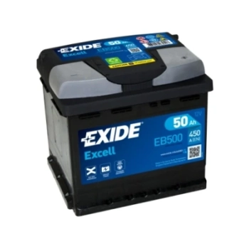Ogłoszenie - Akumulator Exide Excell 50Ah 450A EB500 en prawy plus - Gniezno - 259,00 zł