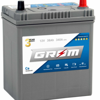 Ogłoszenie - Akumulator Grom Premium 38Ah 340A Japan Prawy Plus - Ostrów Wielkopolski - 290,00 zł