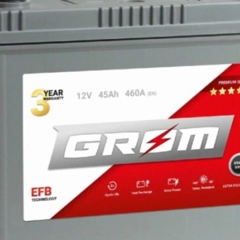 Ogłoszenie - Akumulator GROM EFB start$stop 45ah 460a japan prawy plus dtr - Gniezno - 400,00 zł