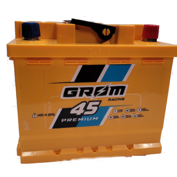 Ogłoszenie - Akumulator 45Ah 450A Grom Racing Prawy Plus - Białystok - 310,00 zł