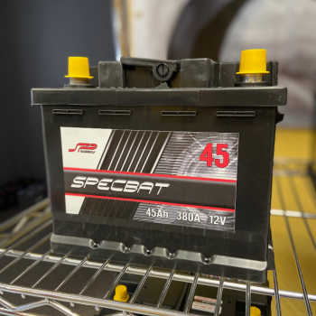 Ogłoszenie - Akumulator 45Ah 380A EN SPECBAT PRAWY PLUS - Poznań - 175,00 zł