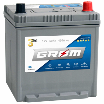 Ogłoszenie - Akumulator Grom Premium 50Ah 450A Japan Prawy Plus - Ostrów Wielkopolski - 350,00 zł
