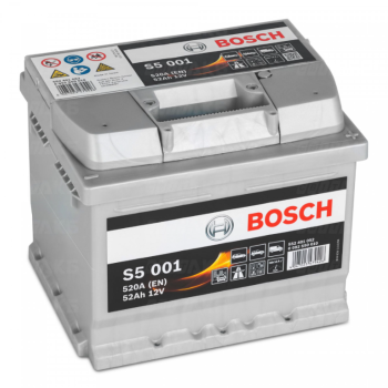 Ogłoszenie - Akumulator Bosch 52Ah 520A EN S5001 - Ostrów Wielkopolski - 320,00 zł