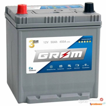 Ogłoszenie - Akumulator Grom Premium 50Ah 450A EN Japan - Pomorskie - 350,00 zł